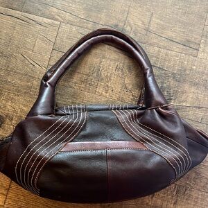 Genuine Pebbled Leather Shoulder Bag 🔥